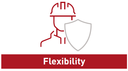 Emco wheaton flexibility feature icon